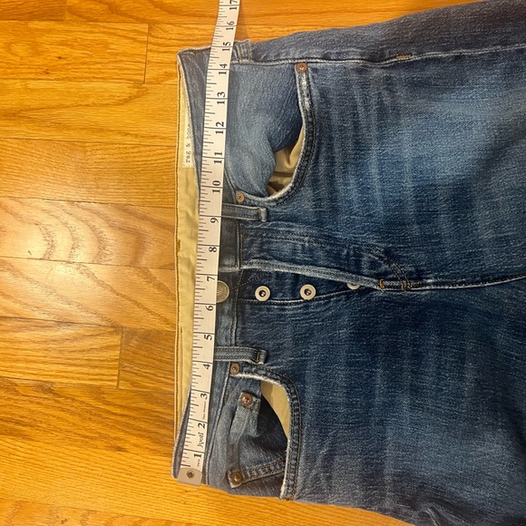 Vintage Rag & Bone Maya High-Rise Ankle Straight Jean - Picture 7 of 7